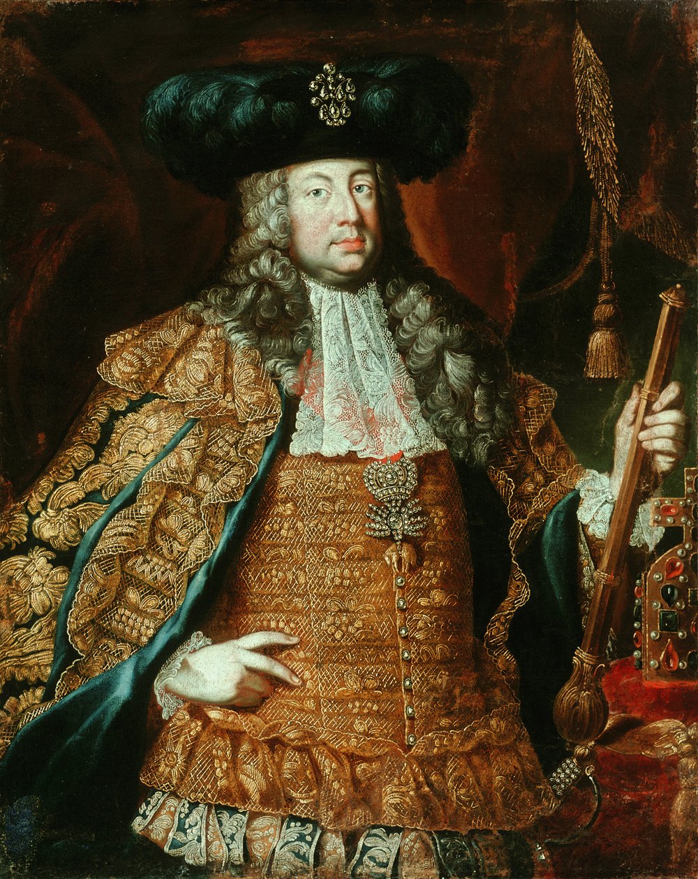 Sloveens: Keizer Franz I. door Martin van Meytens