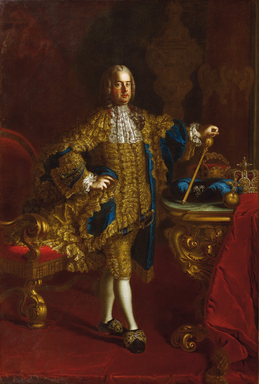 Keizer Frans I Stefan door Martin van Meytens d. J.