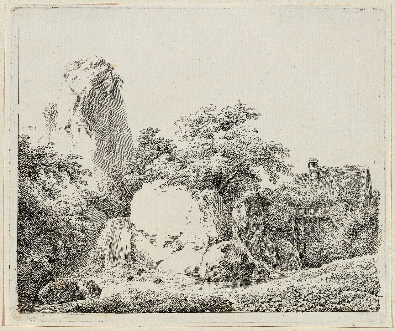 Landschap door Martin von Molitor