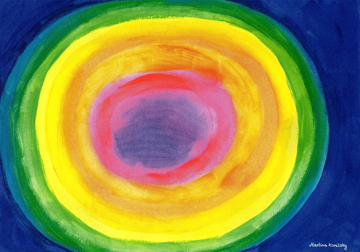 Regenboog door Martina Konitzky