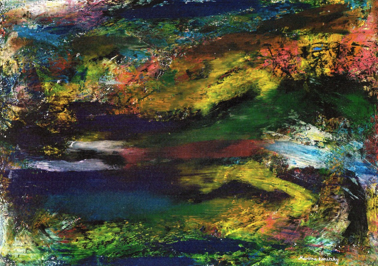 Landschap door Martina Konitzky