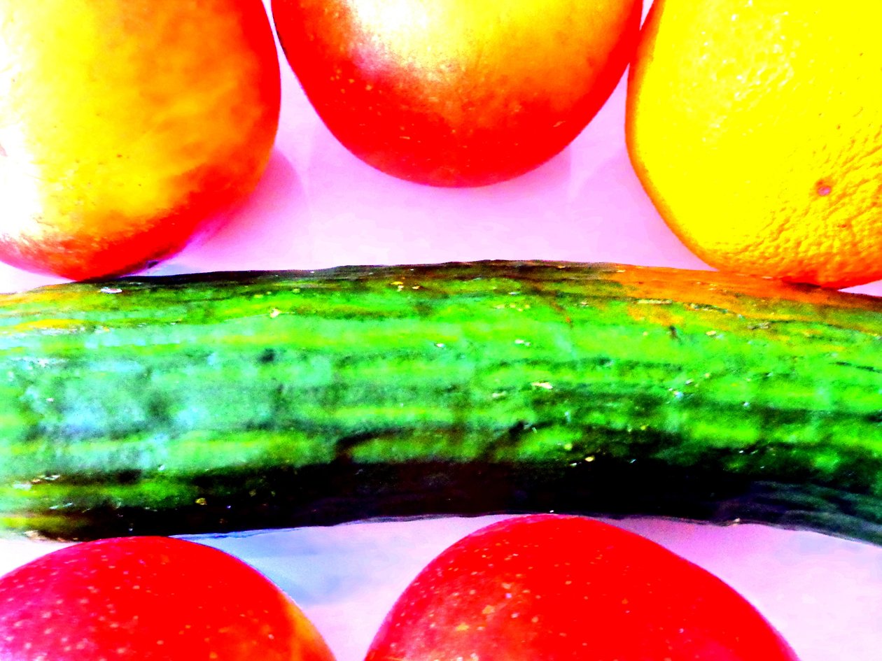 Fruit en groenten door Martina Konitzky