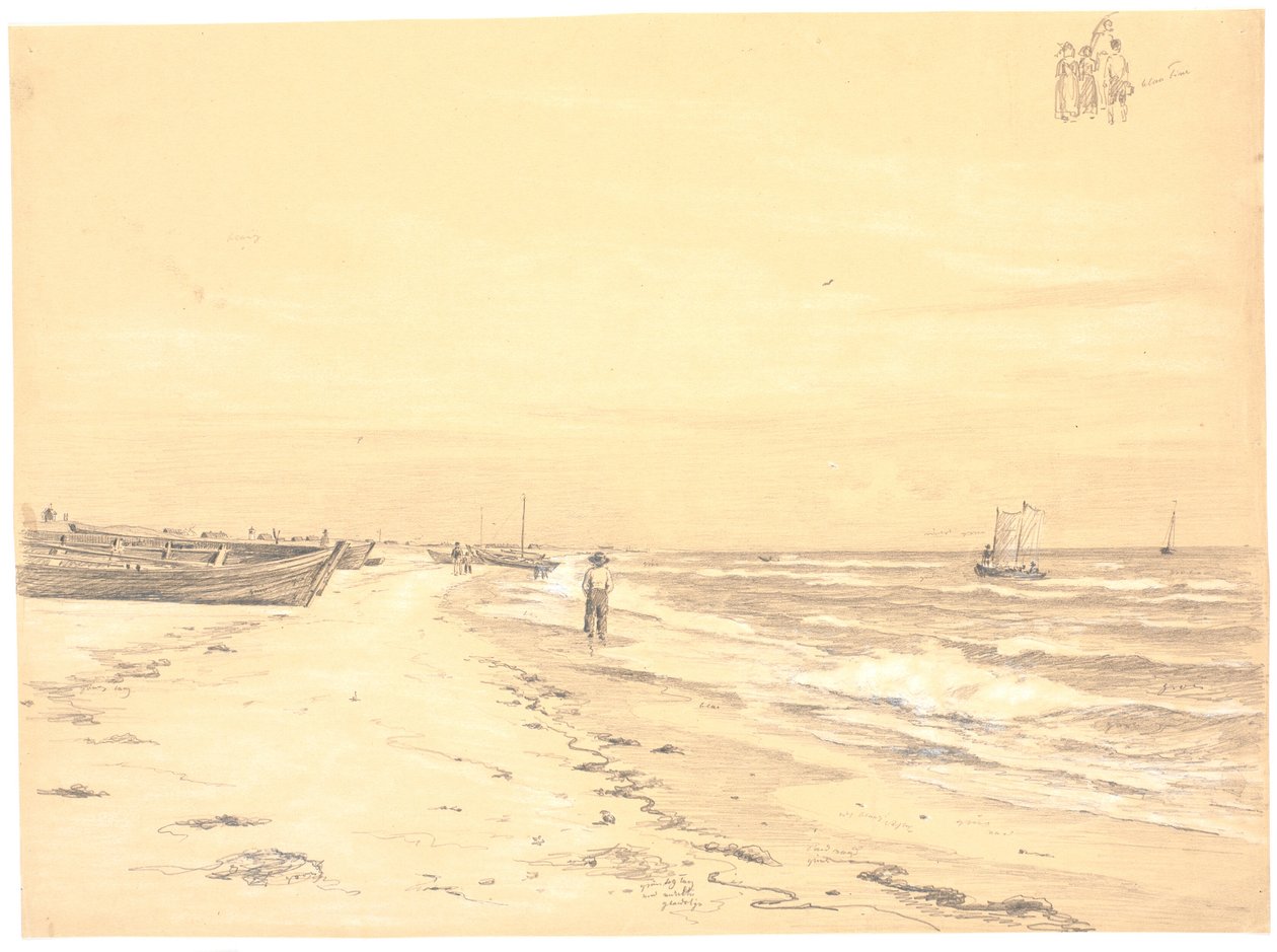 Partij van Sønderstrand, Skagen door Martinus Rørbye