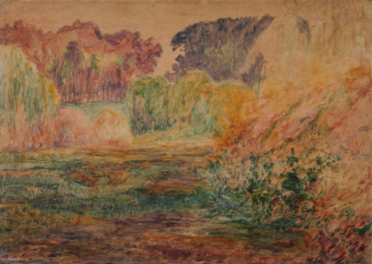 Landschap door Martín Malharro