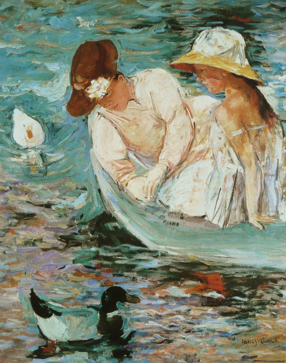 Zomertijd door Mary Cassatt