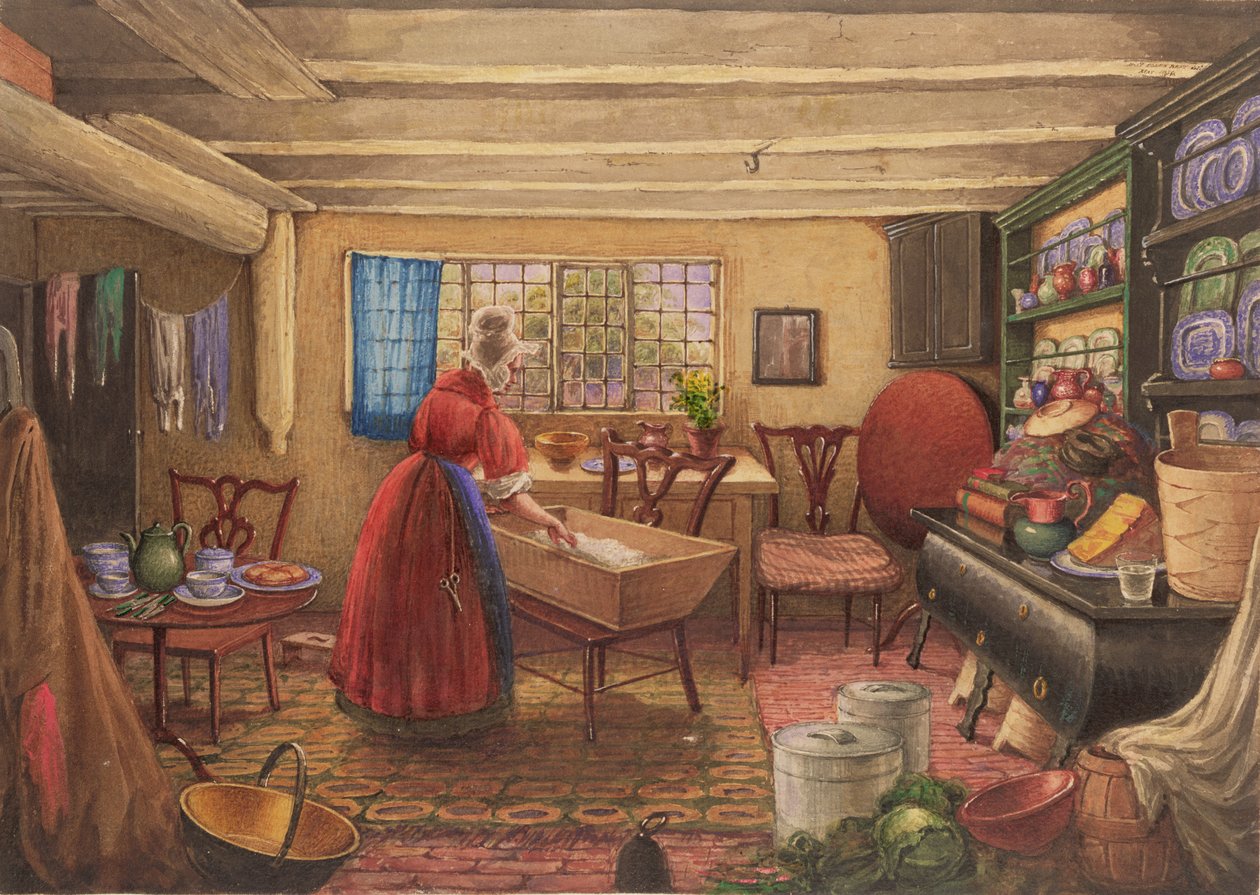 Een boerderijkeuken in Clifton door Mary Ellen Best