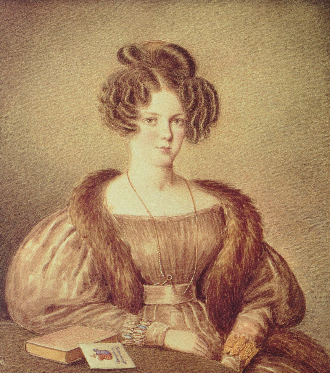 Portret van Rosamond Best door Mary Ellen Best
