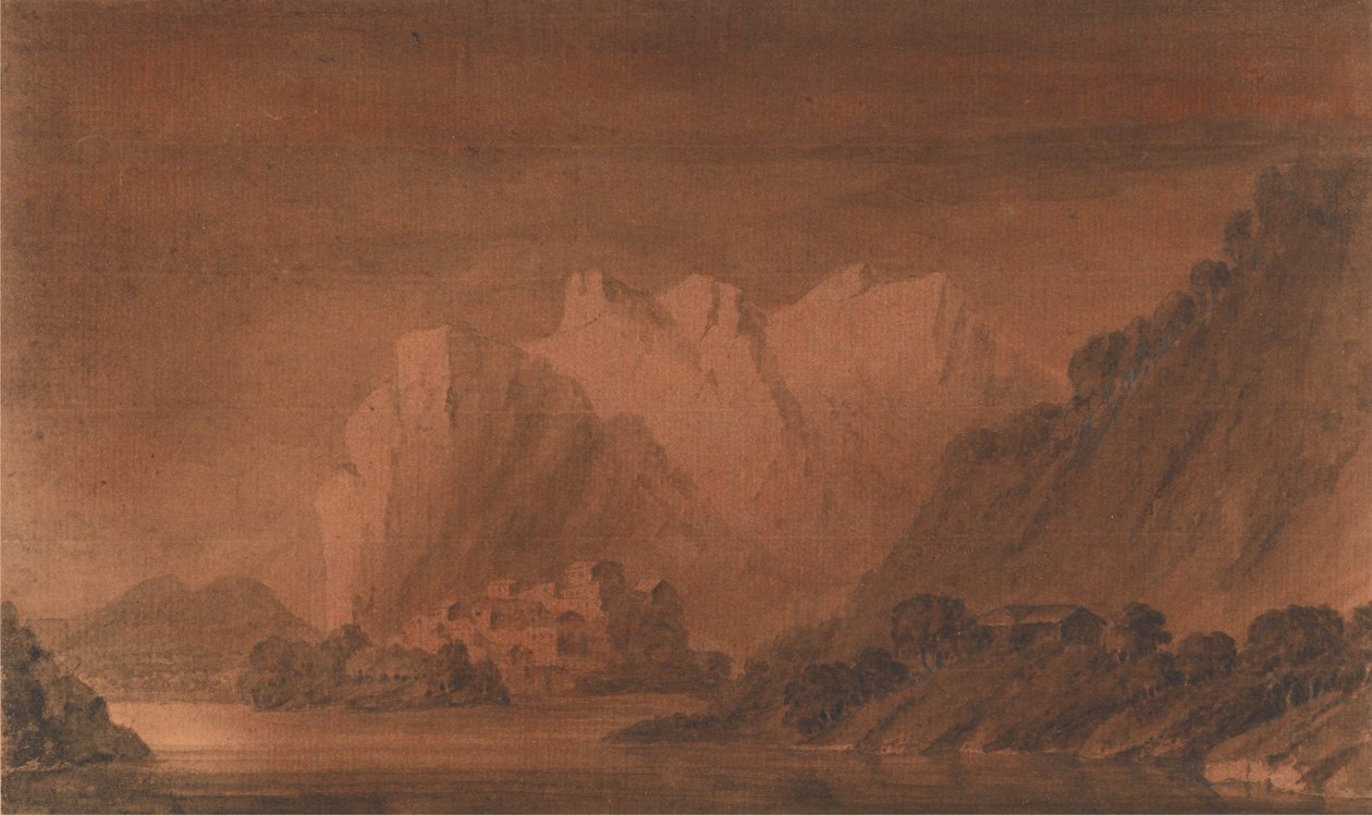 Aan de Rhône door Mary Harcourt