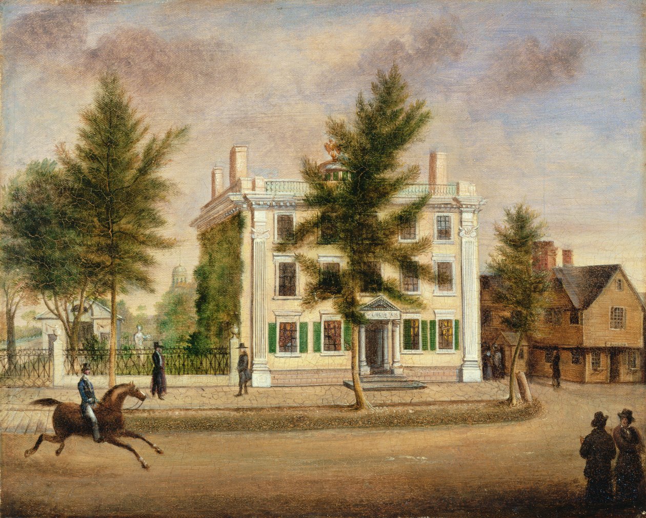 Pickman-Derby House, 74 Washington Street, Salem, Massachusetts, c.1825 door Mary Jane Derby