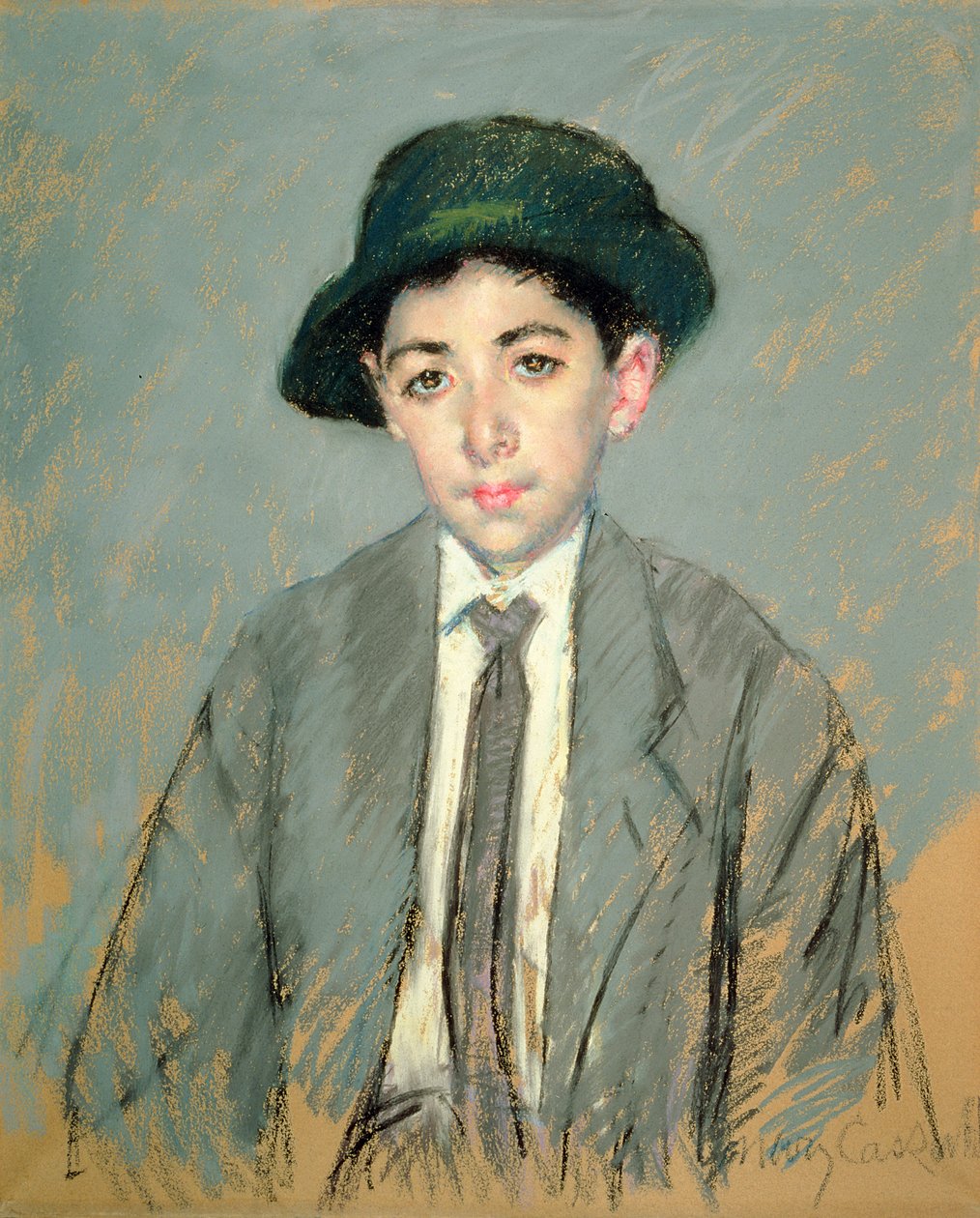 Portret van Charles Dikran Kelekian, 1910 door Mary Cassatt