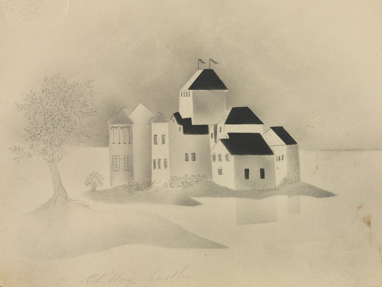 Kasteel Chillon door Mary Altha Nims