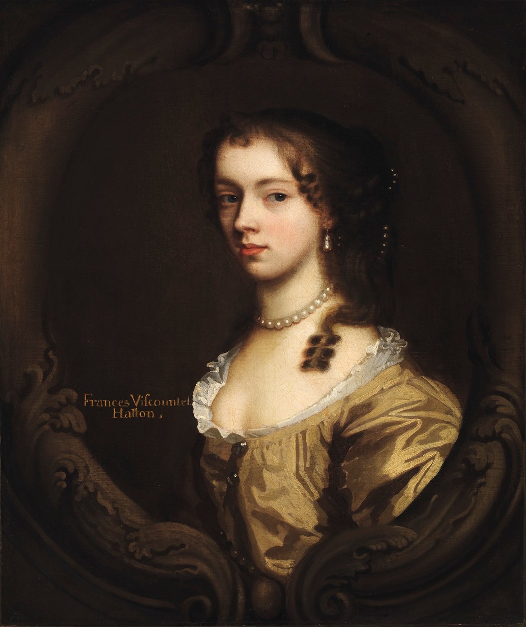 Burggravin Frances Hatton door Mary Beale