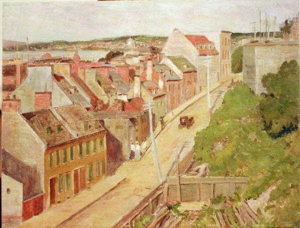 Quebec door Mary Bradish Titcomb