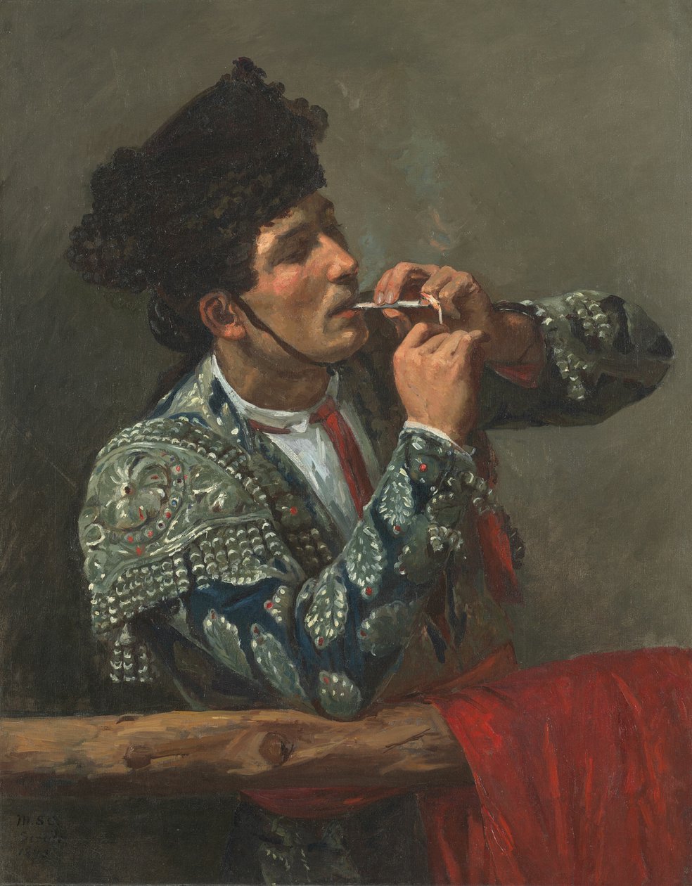Na de Stierengevecht door Mary Cassatt