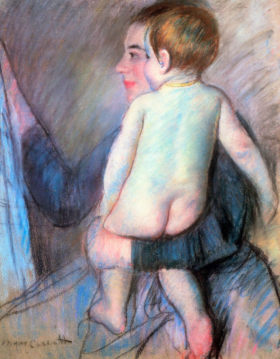 Bij het raam, 1889 door Mary Cassatt