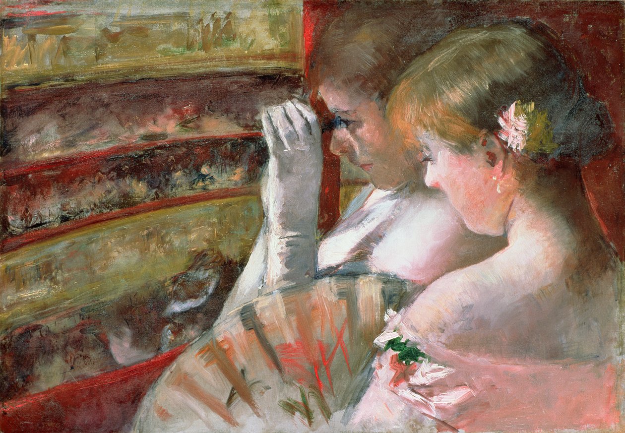 In de doos door Mary Cassatt