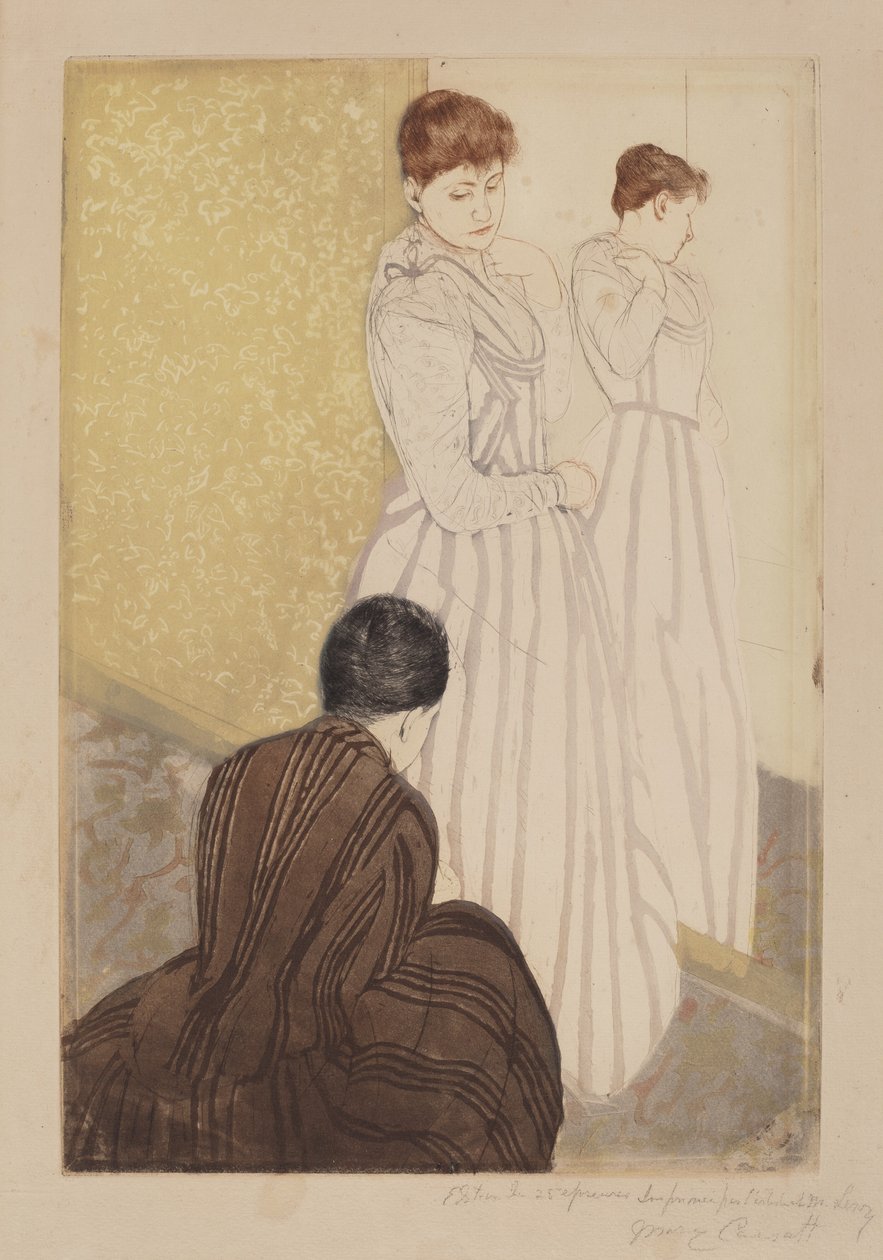 De Paskamer door Mary Cassatt