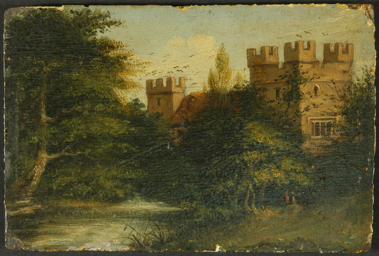 Yanwath Hall, c.1804 door Mary Dixon
