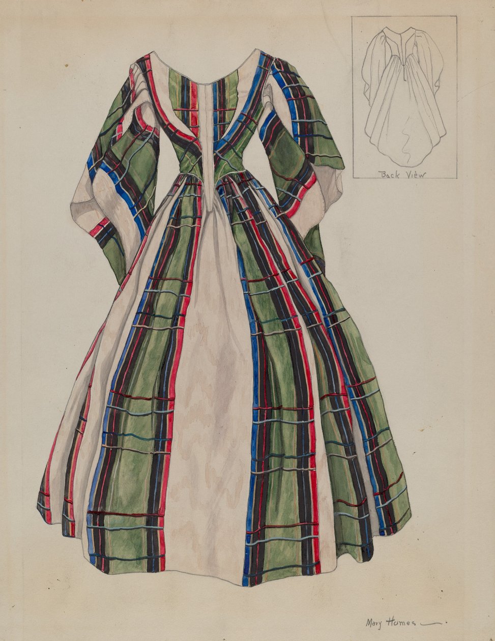 Jurk, ca. 1937 door Mary E Humes