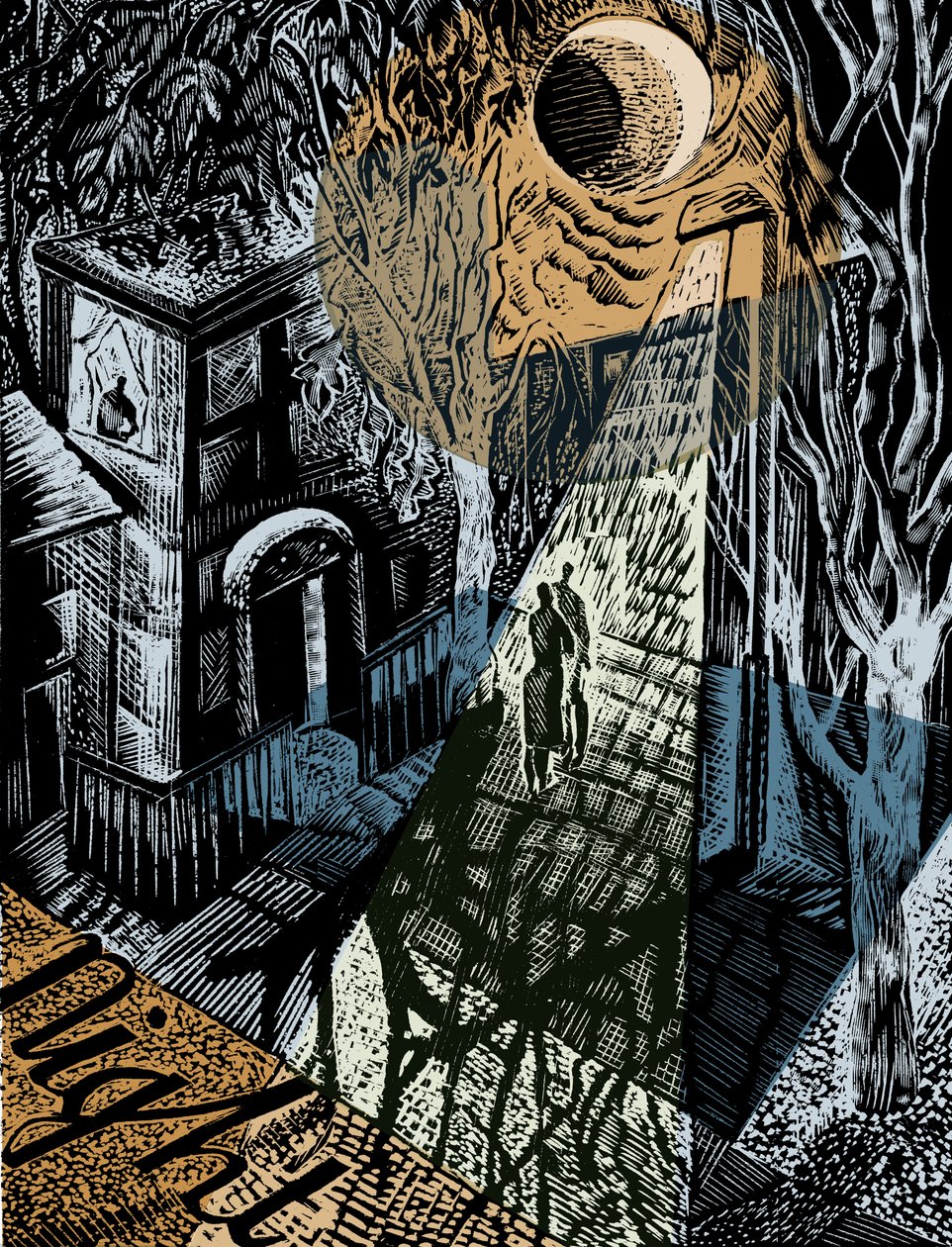 Nacht, 2016 door Mary Kuper