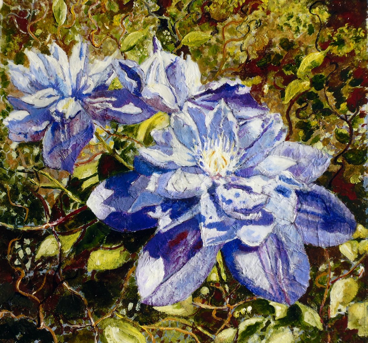 Clematis door Mary Smith