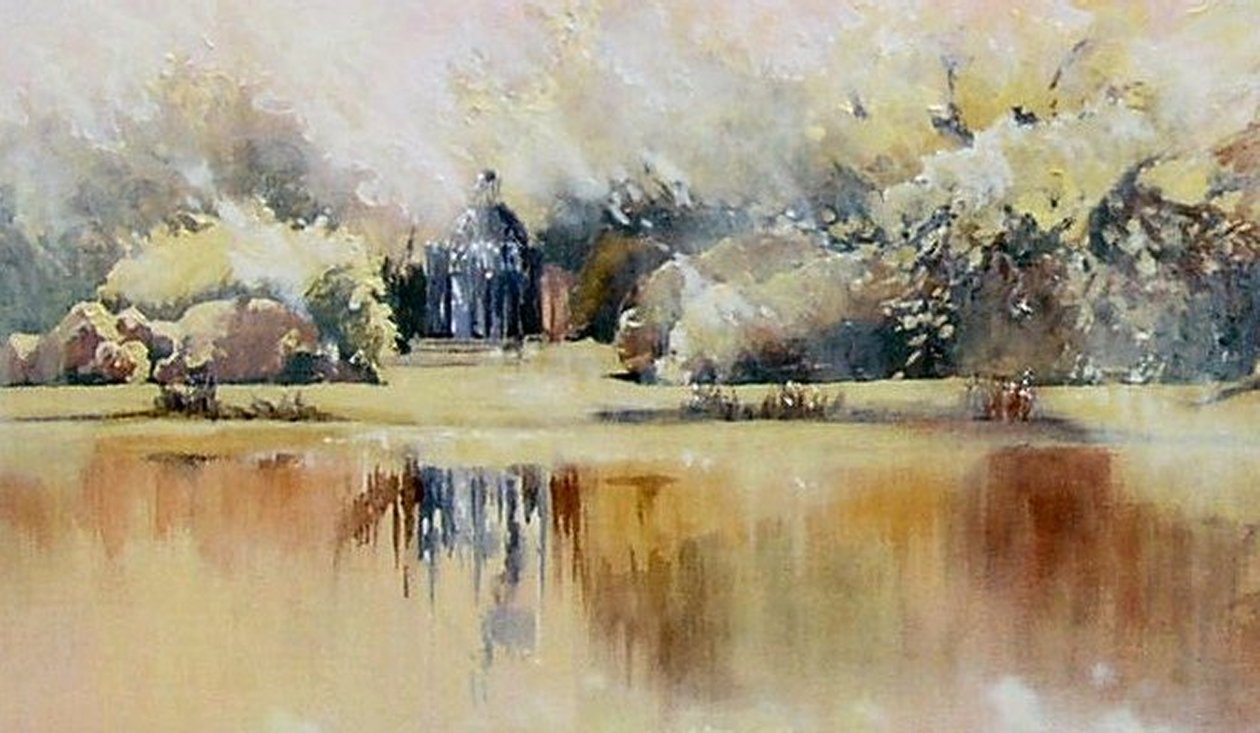Melbourne tuinen in de winter door Mary Smith