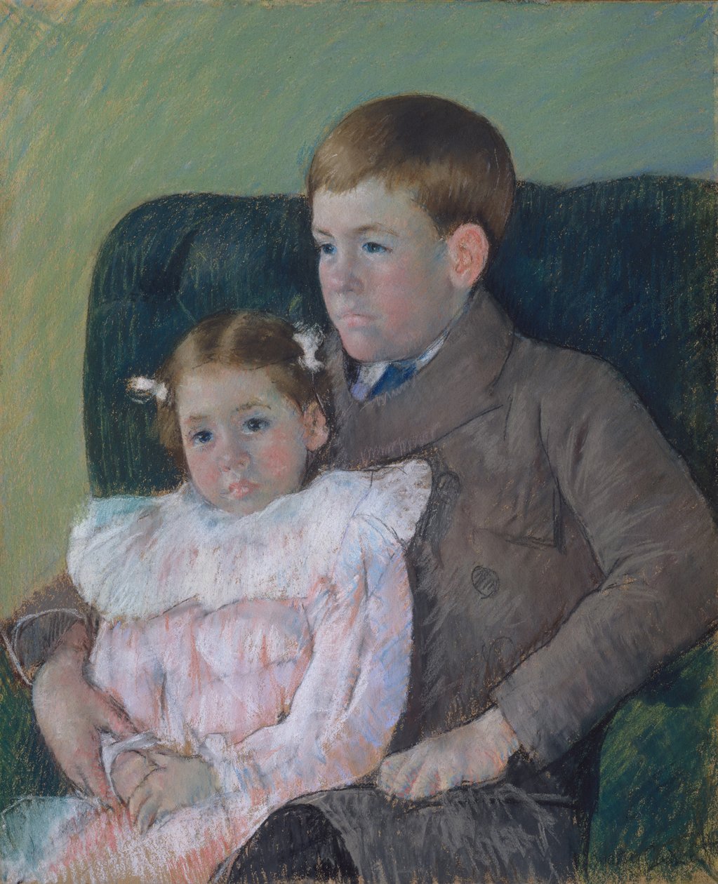 Gardner en Ellen Mary Cassatt door Mary Stevenson Cassatt