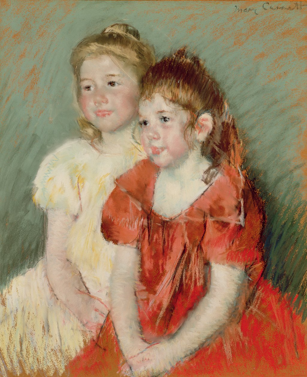 Jonge meisjes (c.1900) door Mary Stevenson Cassatt