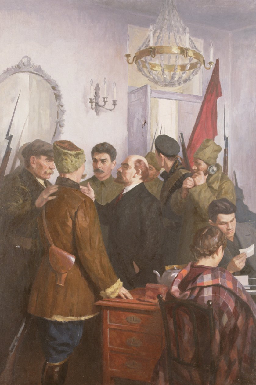 Lenin en Stalin door Masolat Joganszon