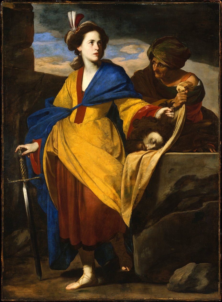 Judith met het hoofd van Holofernes door Massimo Stanzione