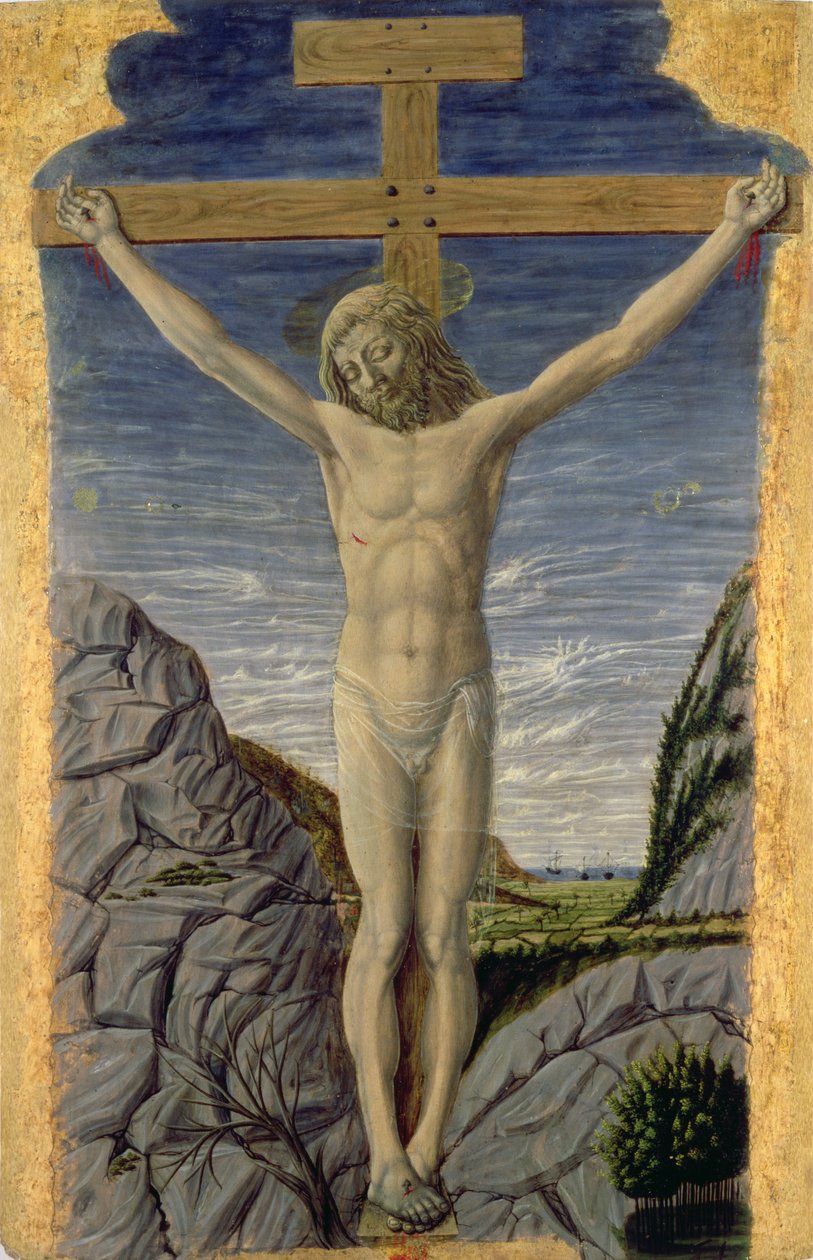Kruisiging door Master of the Barberini Panels