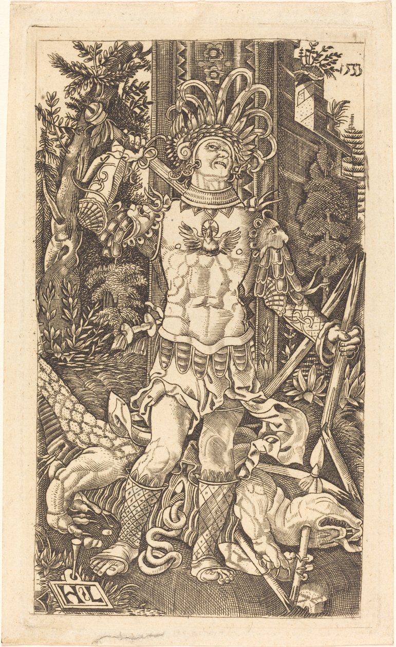 Sint Joris Staand door Master H.L.