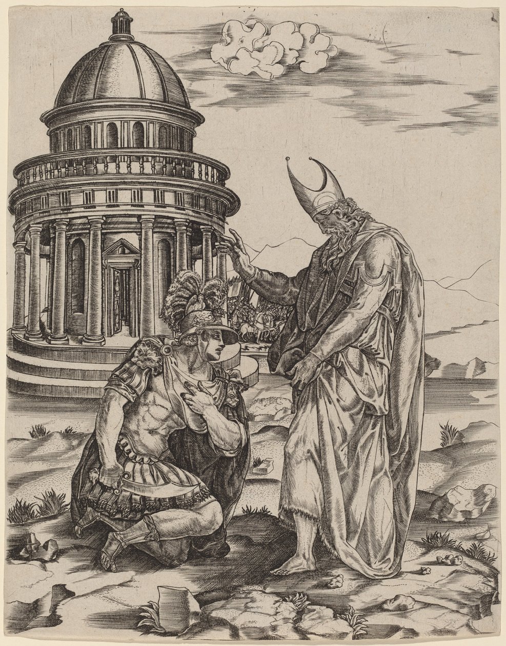Alexander en de Hogepriester van Jeruzalem door Master IRs