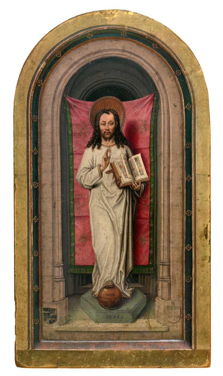 Christus Salvator Mundi door Master of 1499