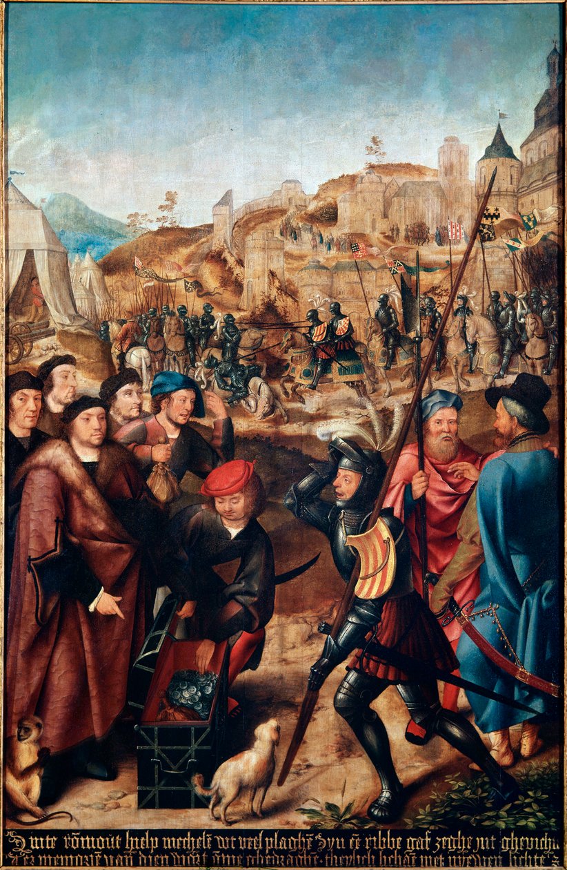 De Legende van Sint Rombout door Master of Frankfurt