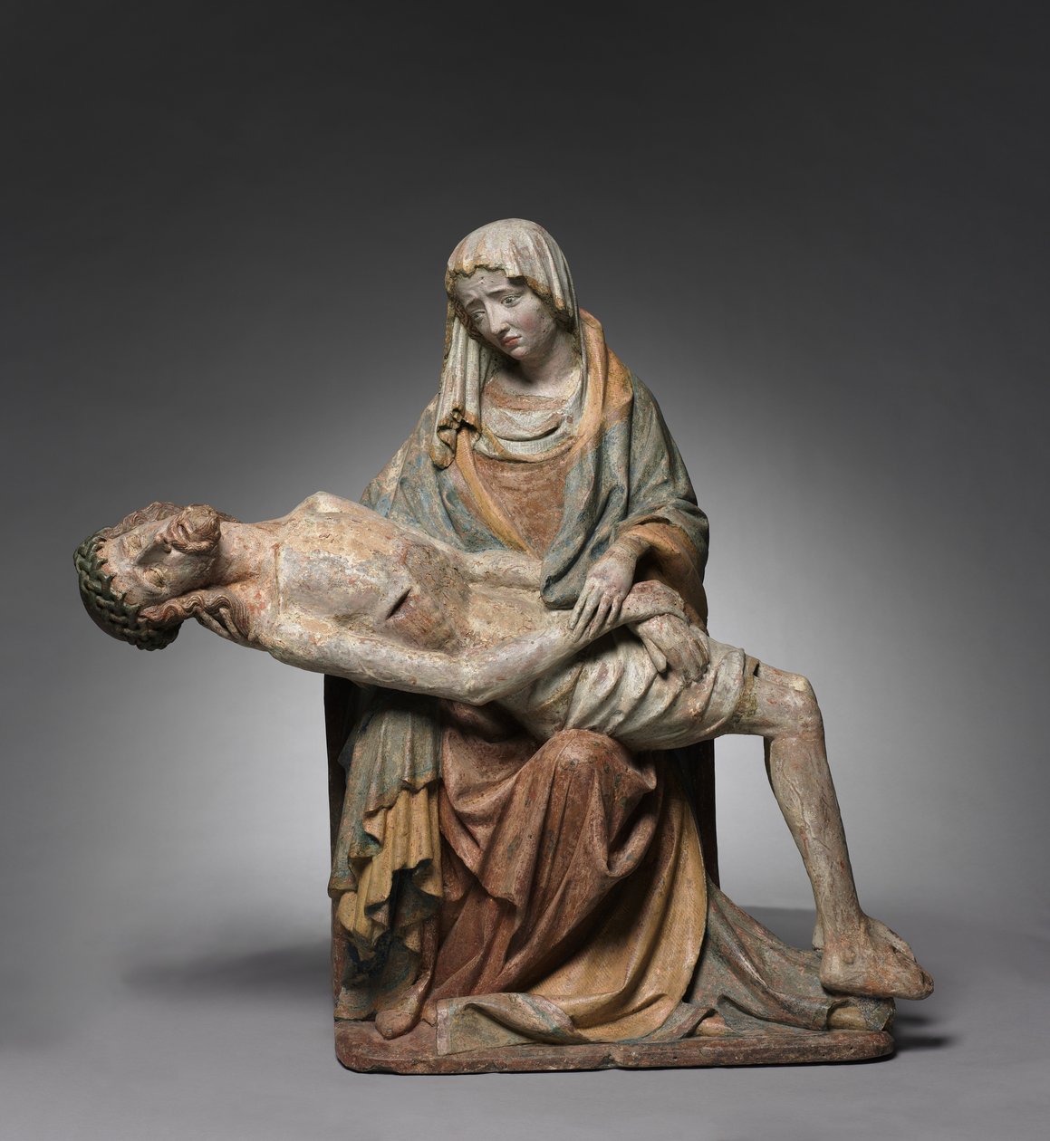 Vesperbeeld Pietà door Master of Grosslobming