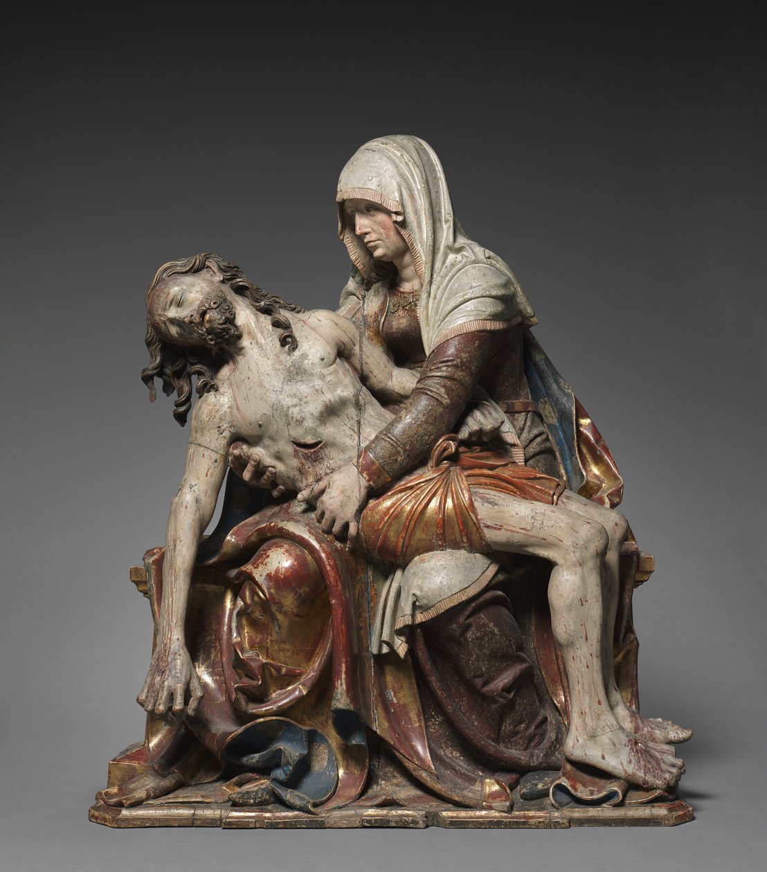 Vesperbeeld Pietà door Master of Rabenden