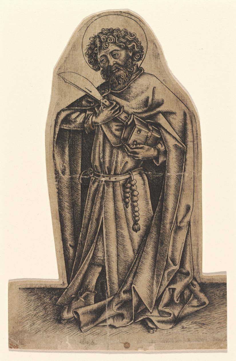 Sint Bartholomeüs door Master of Saint John the Baptist