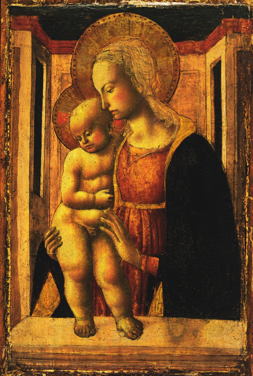 De Madonna en Kind door Master of San Miniato