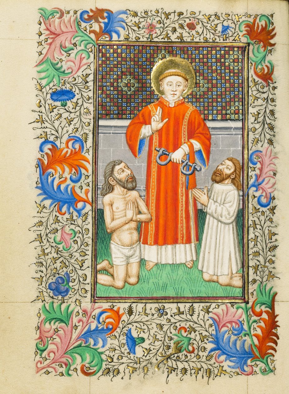 Sint Leonard door Master of Sir John Fastolf