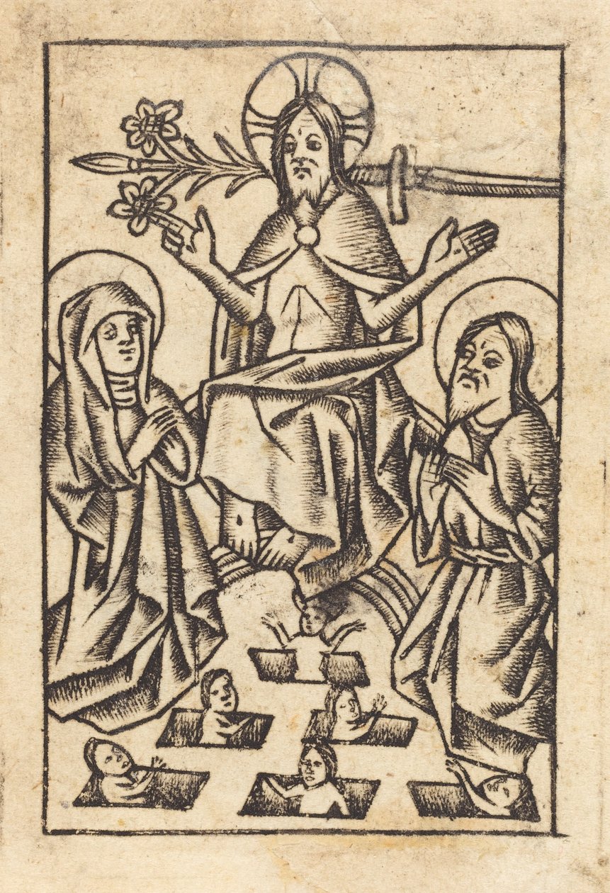 Het Laatste Oordeel [rechts] door Master of St. Erasmus