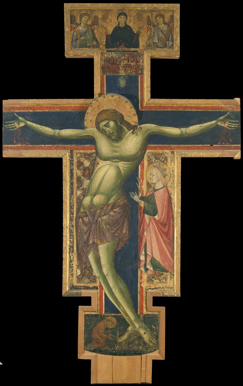 Kruisiging door Master of the Borgo Crucifix