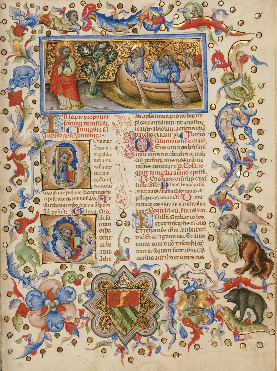Missaal door Master of the Brussels Initials