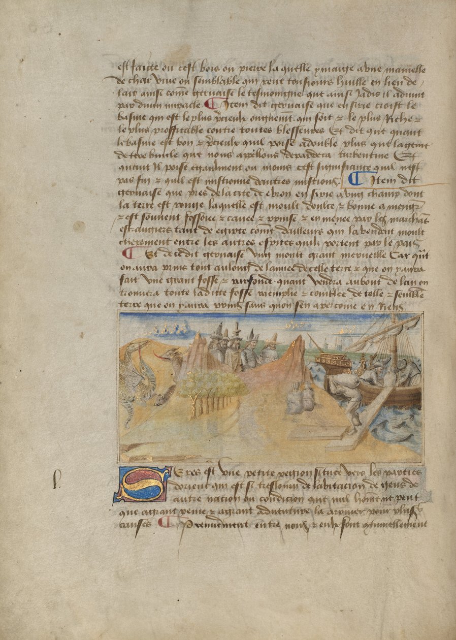 China (Seres) door Master of the Geneva Boccaccio