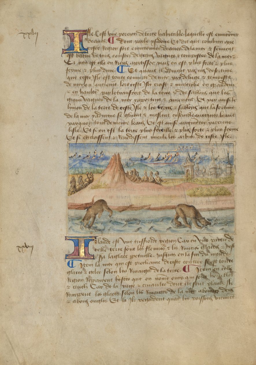 IJsland door Master of the Geneva Boccaccio