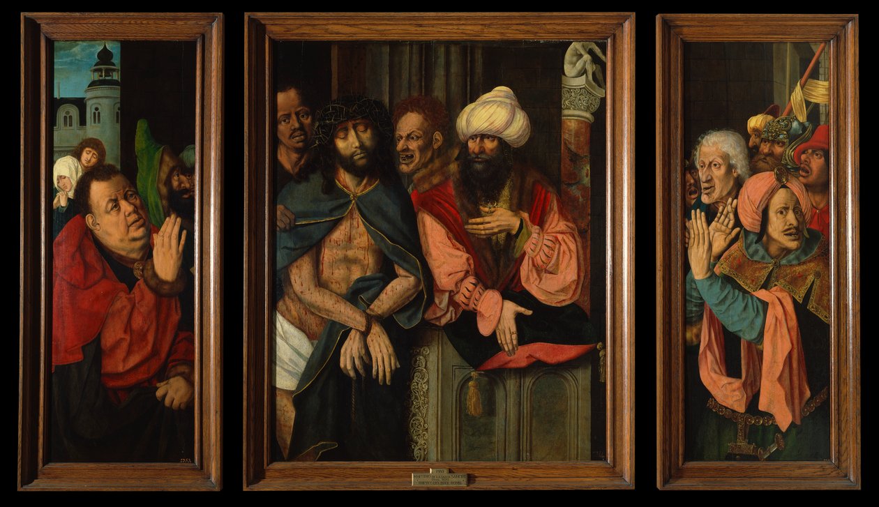 Ecce Homo door Master of the Holy Blood