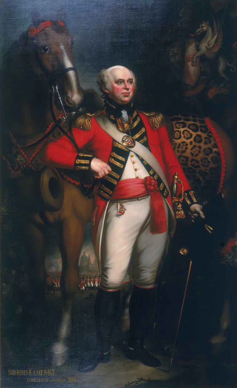Sir John Eamer door Mather Brown