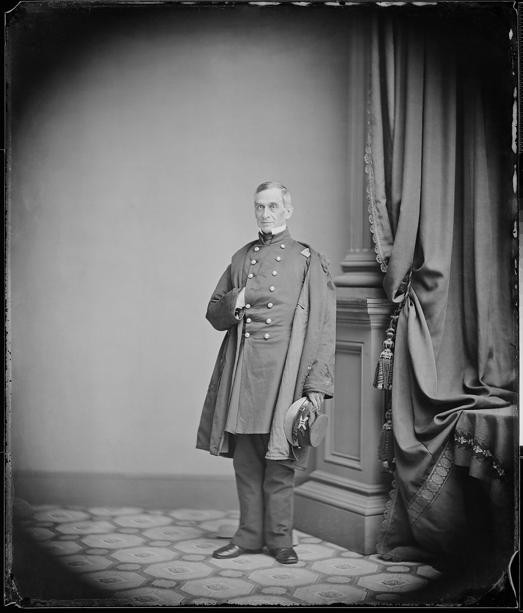Maj. Robert Anderson, eind april 1861 door Mathew B. Brady
