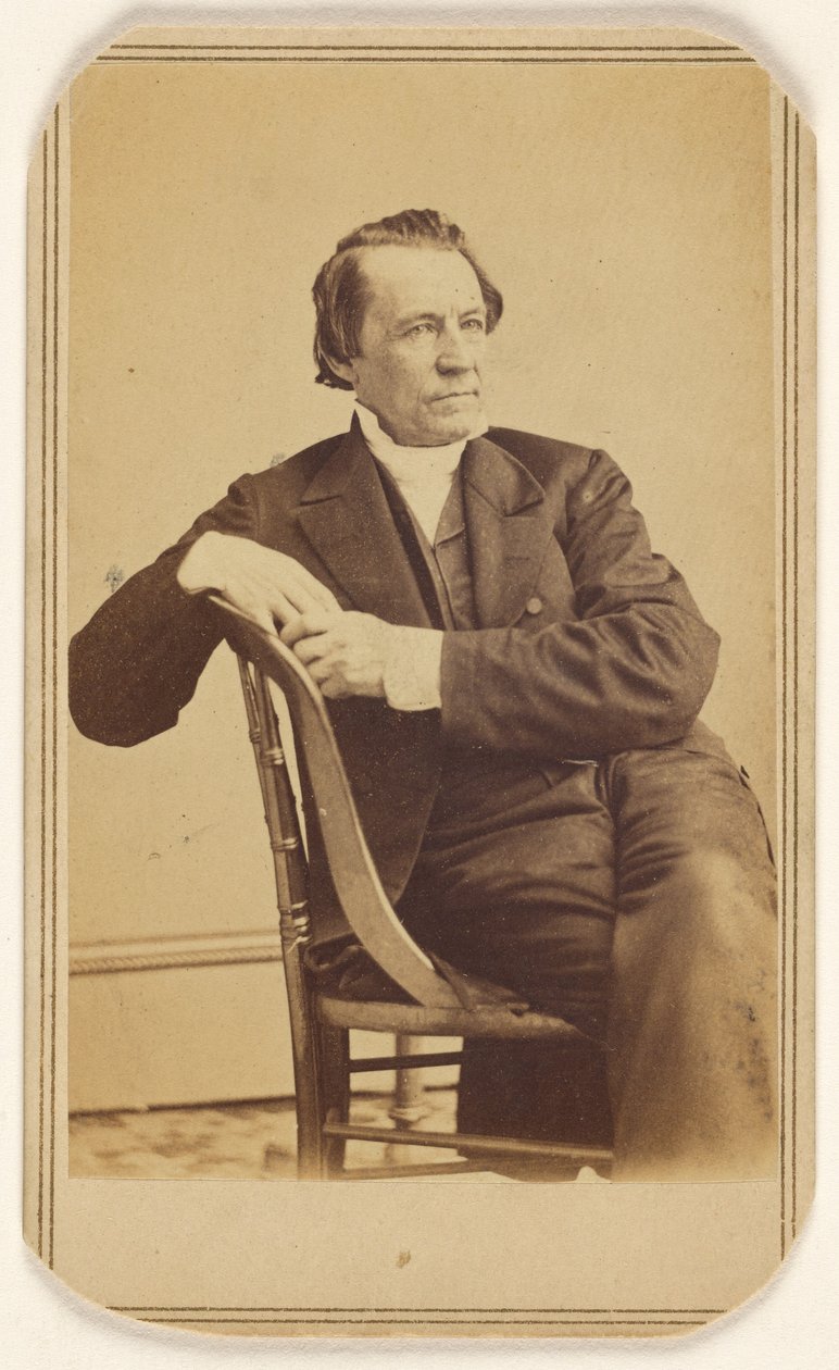 [Edwin F. Hatfield, D.D.]. door Mathew B. Brady