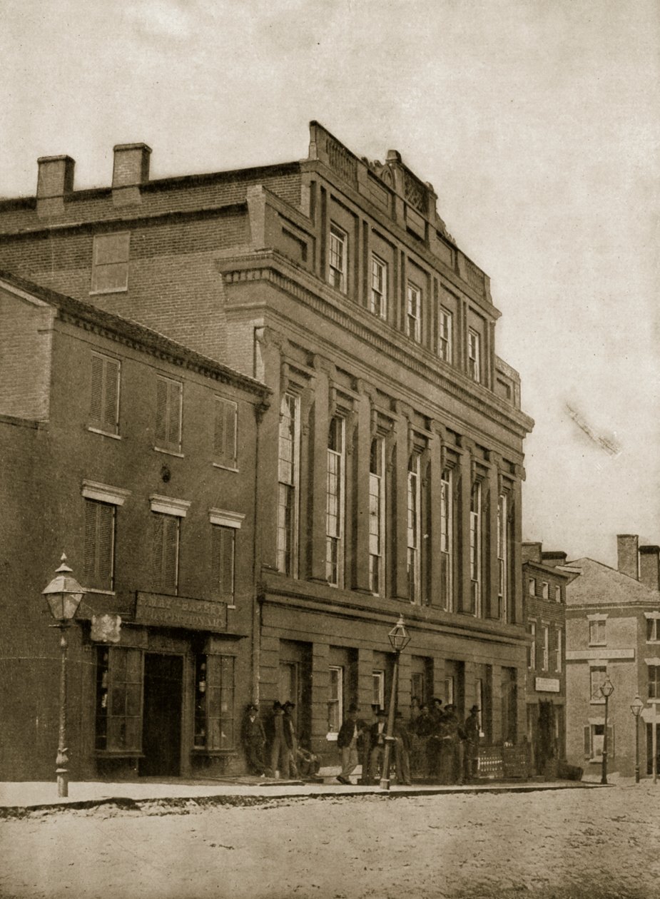 Forrest Hall Gevangenis, Washington, D.C., 1861-65 door Mathew B. Brady